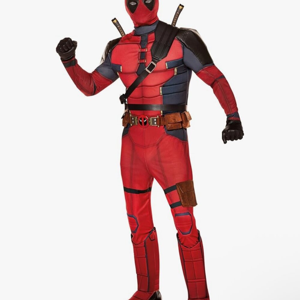 Halloween Deadpool & Wolverine Marvel Adult Size Large Costume